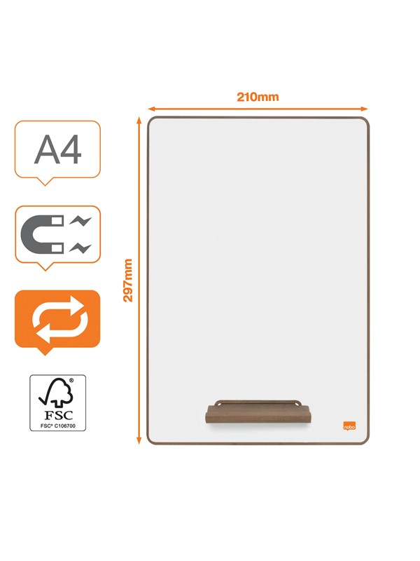 Nobo A4 Mini Whiteboardtavla