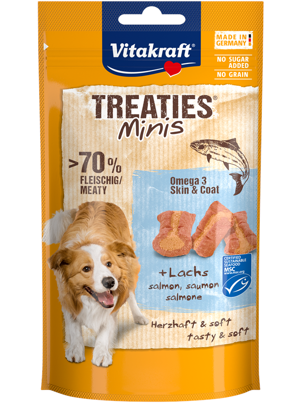 Vitakraft Treaties Minis Lax &amp; Omega 3 48g