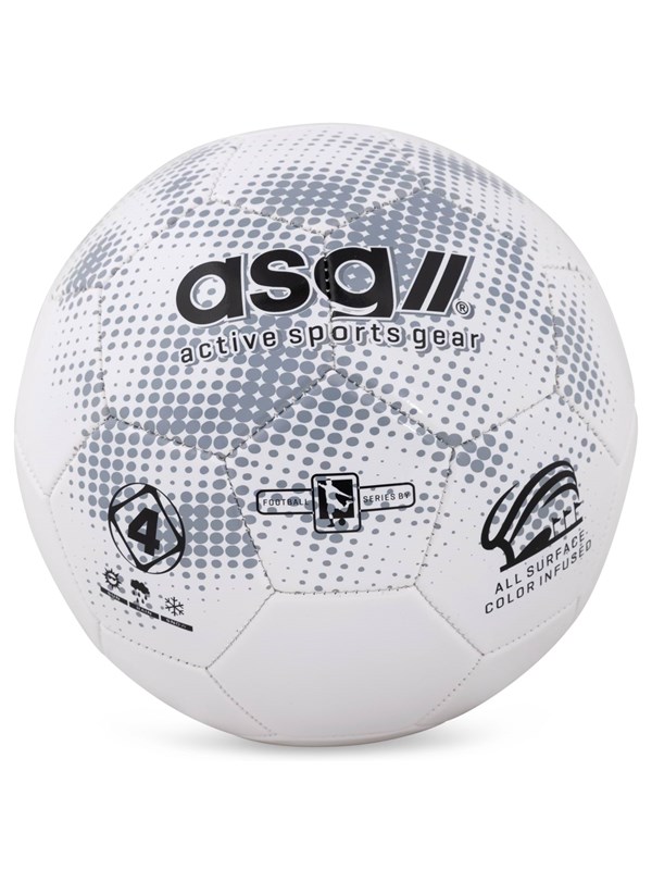 ASG Football White/Grey size 5