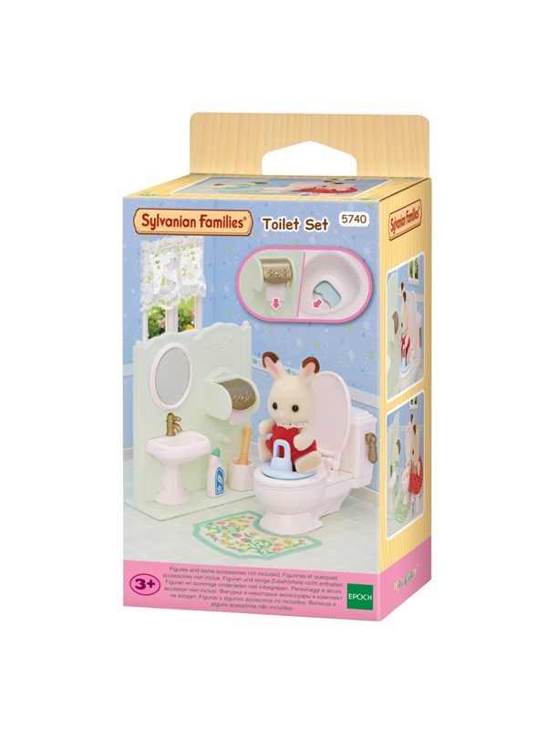 Sylvanian Families Toilet Set