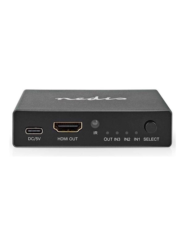 Produktfoto för Nedis HDMI 8K Switch - Svart