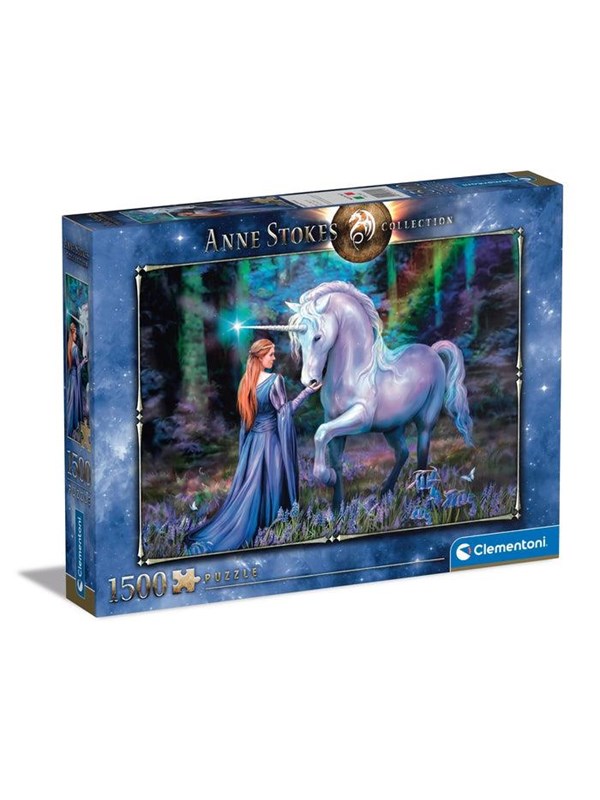 Clementoni Jigsaw Puzzle Anne Stokes Bluebell Woods 1500pcs. Golv