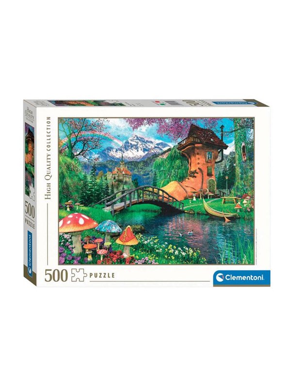 Clementoni Jigsaw Puzzle The Old Shoe House 500pcs Golv