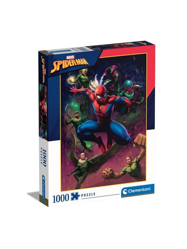 Clementoni Jigsaw Puzzle Marvel Spiderman 1000pcs. Golv