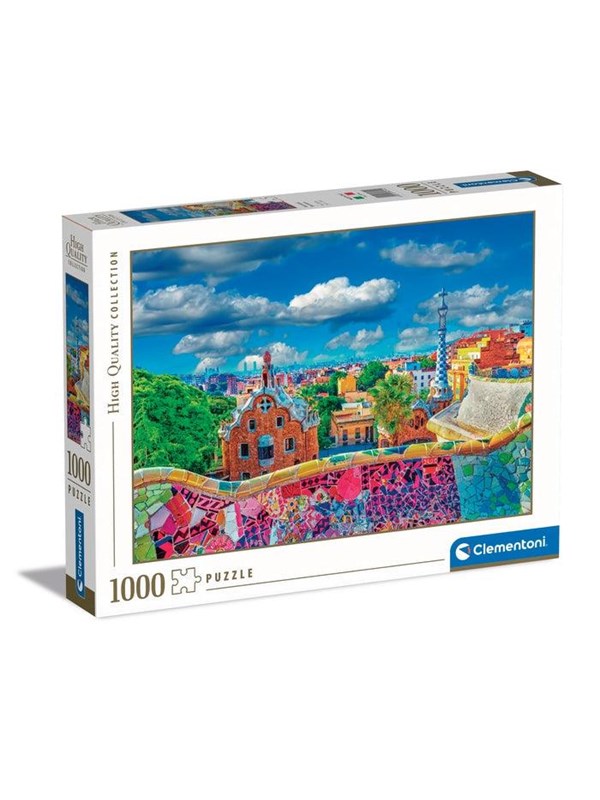 Clementoni Jigsaw Puzzle Park Guell Barcelona 1000 pcs. Golv