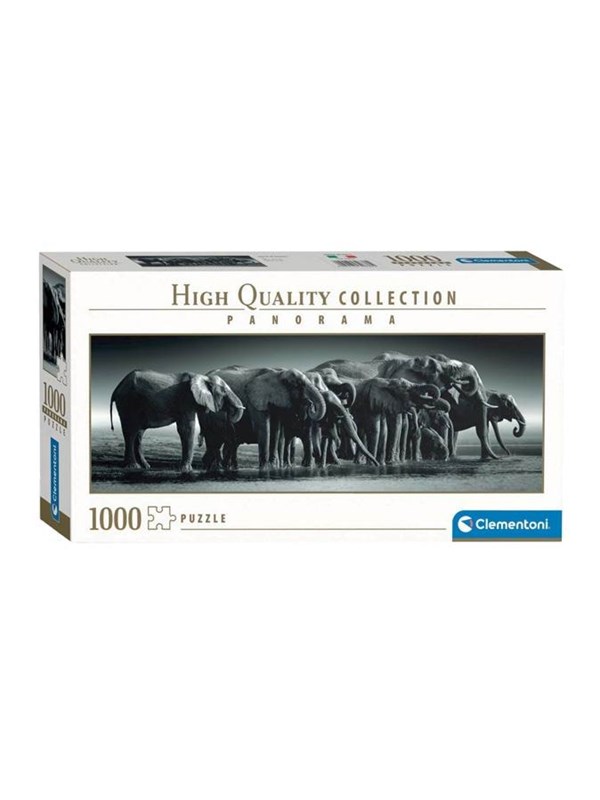 Clementoni Jigsaw Puzzle Panorama Herd of Giants 1000pcs. Golv