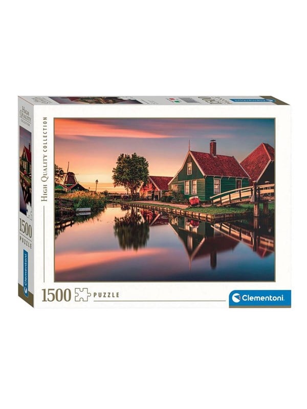 Clementoni Jigsaw Puzzle Zaanse Schans 1500 pcs. Golv