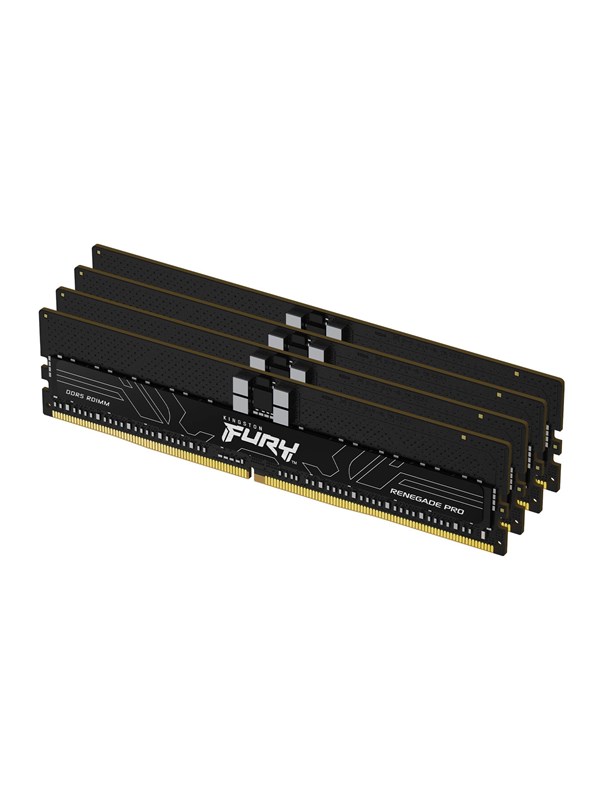 Kingston Fury Renegade Pro Ddr5 5600 128gb Cl28 Quad Channel 4 Pcs Amd Expo & Intel Xmp Svart