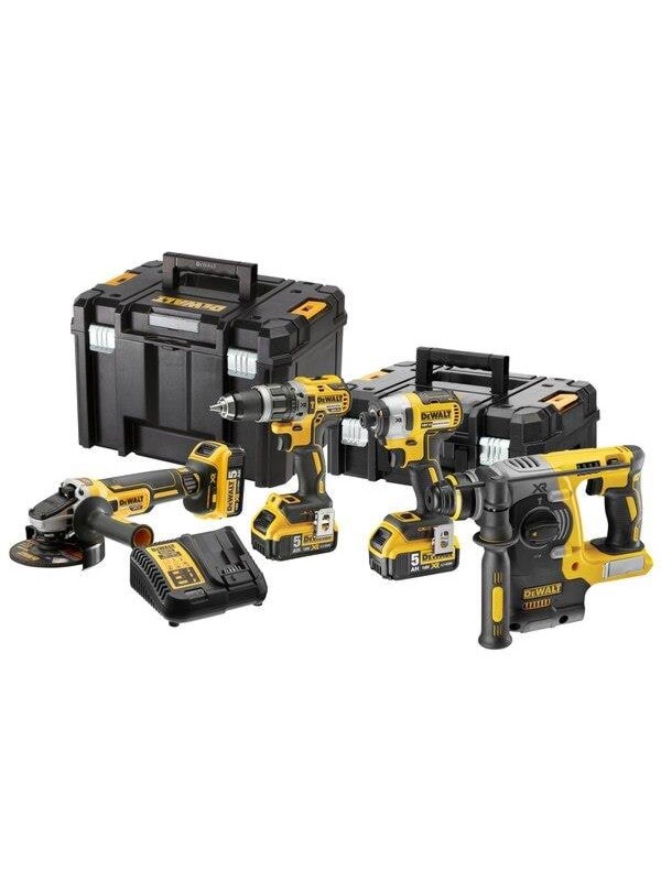 Dewalt DCK422P3T-QW 18V XR Brushless Kit - 3 X 5Ah (4 pc)