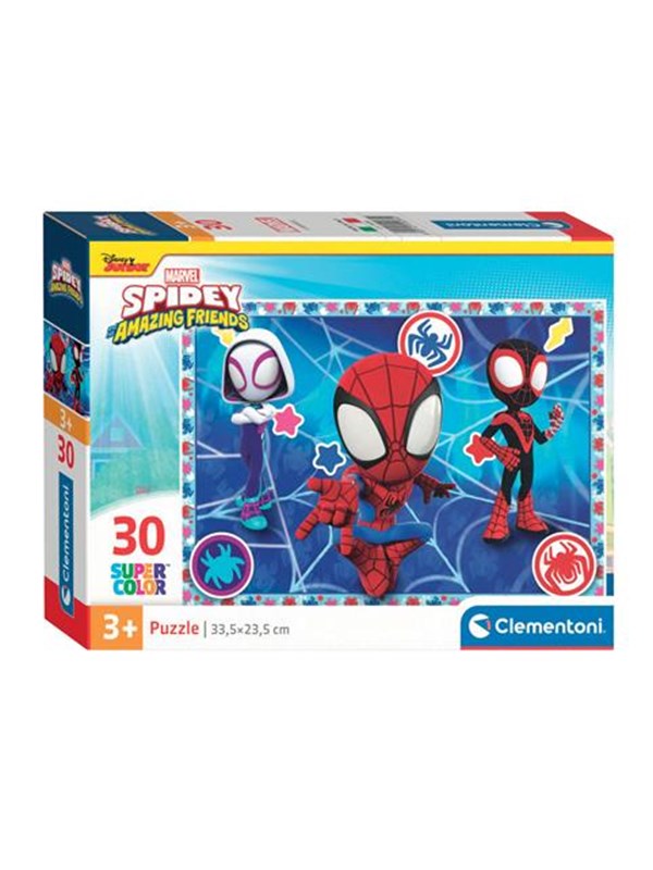 Clementoni Jigsaw Puzzle Super Color Marvel Spidey 30 pcs. Golv