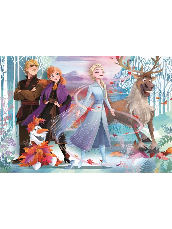 Clementoni Jigsaw Puzzle Super Color Maxi Frozen II 24 pcs. Golv