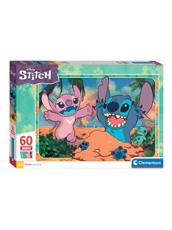 Clementoni Jigsaw Puzzle Super Color Maxi Stitch 60 pcs. Golv