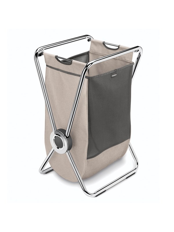 Simplehuman Enkel X-ram Tvättkorg, Krom
