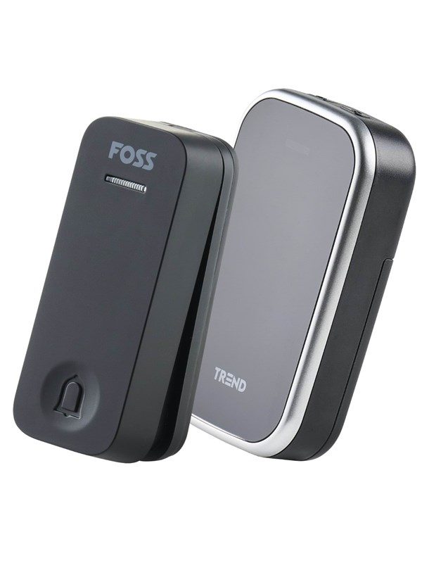 Foss Europe TREND Doorbell BLUU1 NOVUS Battery Black