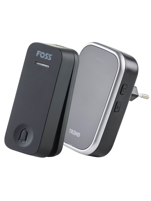 Foss Europe TREND Doorbell BLUU1 NOVUS Plug in Black