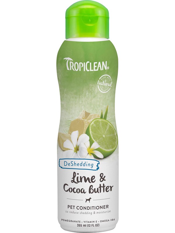 Tropiclean - lime &amp; cocoa butter conditioner - 355ml (719.2112)