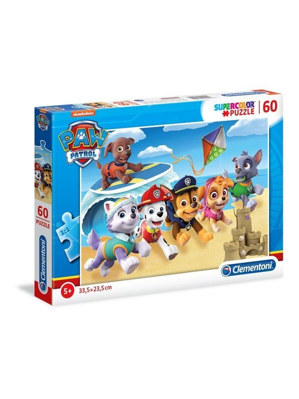 Clementoni Jigsaw Puzzle Super Color PAW Patrol 60 pcs. Golv