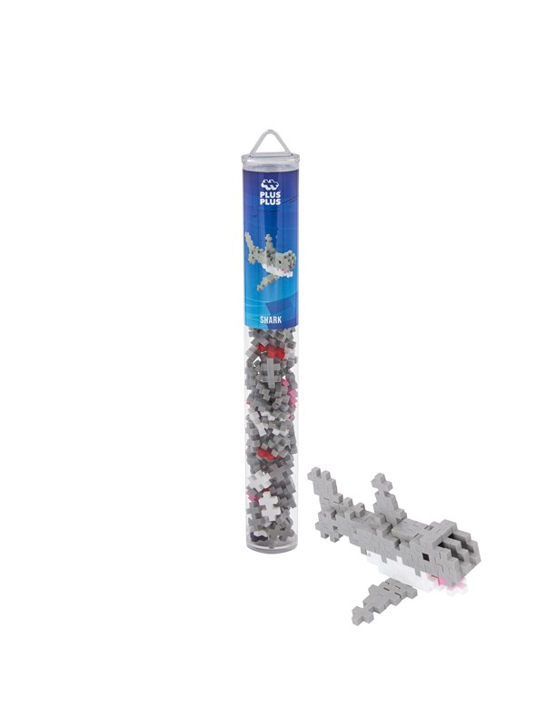 Plus-Plus Shark Tube 100 pcs