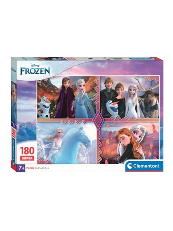 Clementoni Jigsaw Puzzle Super Color Disney Frozen 180pcs. Golv