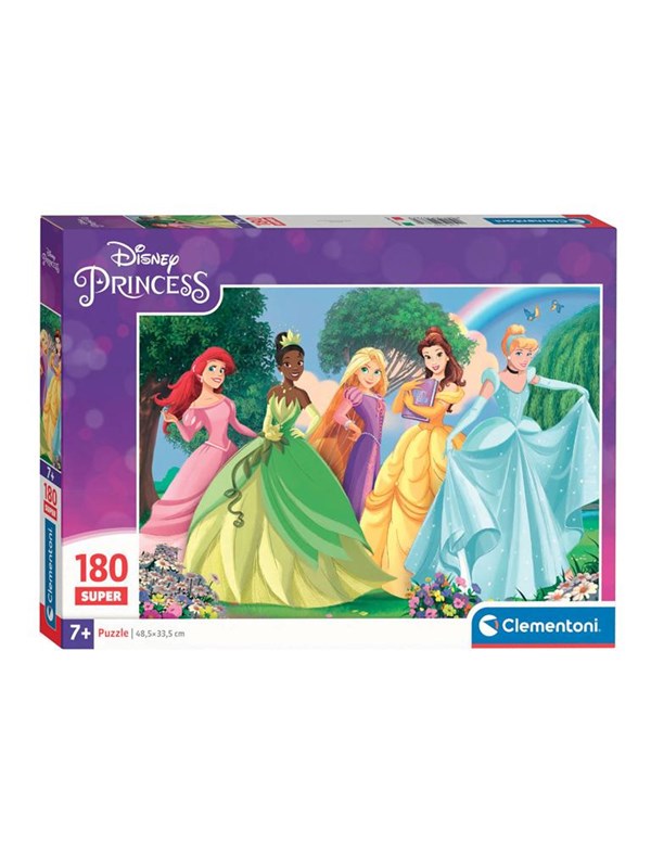 Clementoni Jigsaw Puzzle Super Color Disney Princess 180pcs. Golv