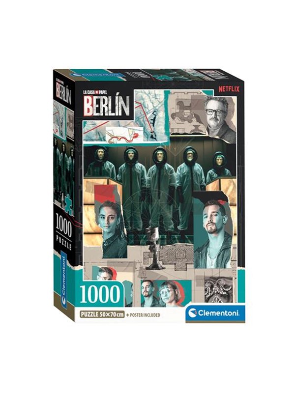 Clementoni Jigsaw Puzzle La Casa de Papel 1000pcs. Golv