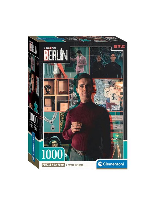 Clementoni Jigsaw Puzzle La Casa de Papel II 1000pcs. Golv