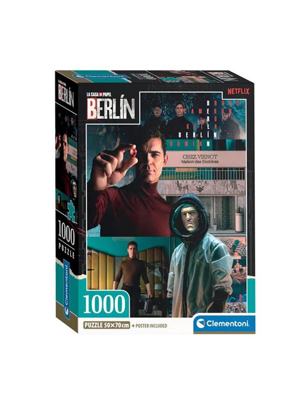 Clementoni Jigsaw Puzzle La Casa de Papel III 1000pcs. Golv