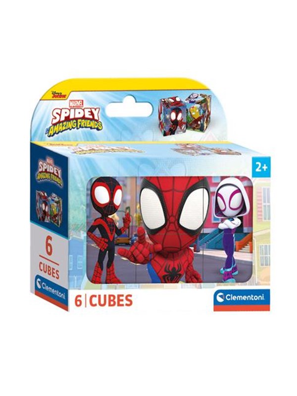 Clementoni Block Puzzle Spidey and His Amazing Friends 6pcs. Block