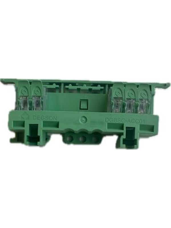 VAERK Din-rail holder for screwless connector