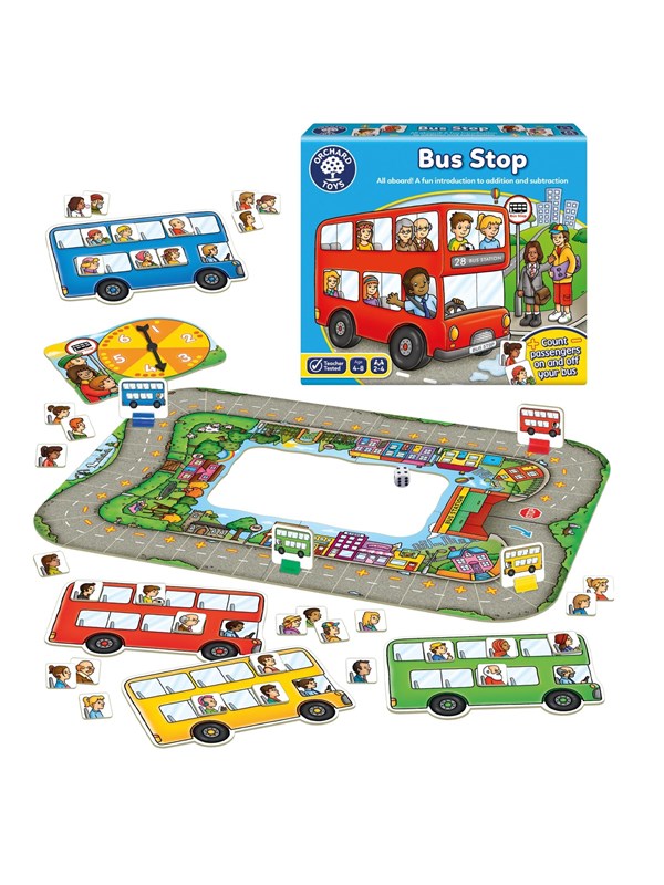 Alternativ bild 0 för Orchard Toys Bus Stop Game