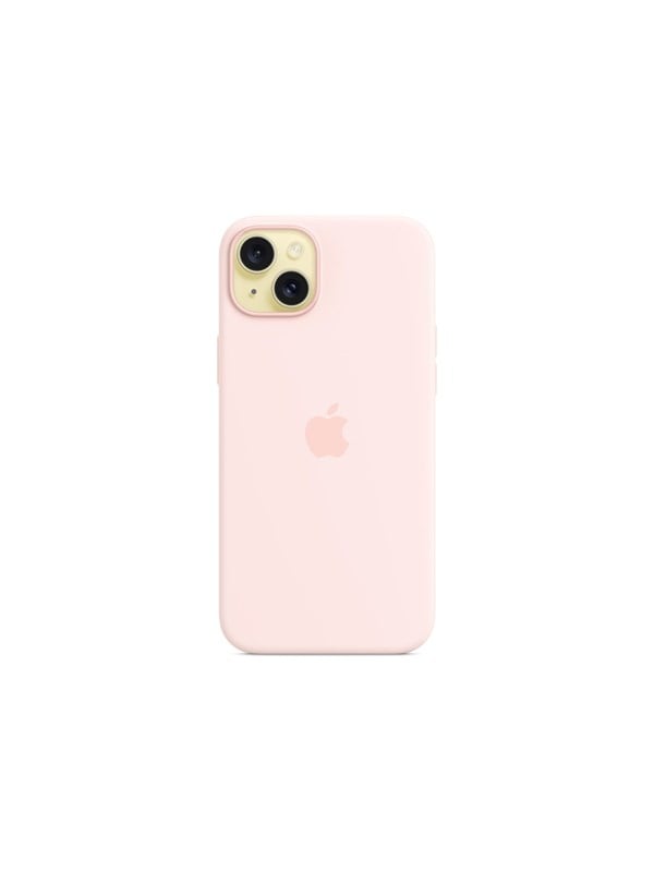 Apple iPhone 15 Plus Silicone Case with MagSafe - Light Pink