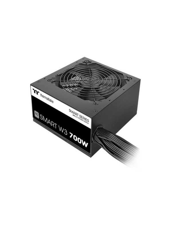 Thermaltake SMART W3 700W Strömförsörjning - 700 Watt - 120 mm - ATX - 80 Plus White certificate (upp till 80% effektivitet)