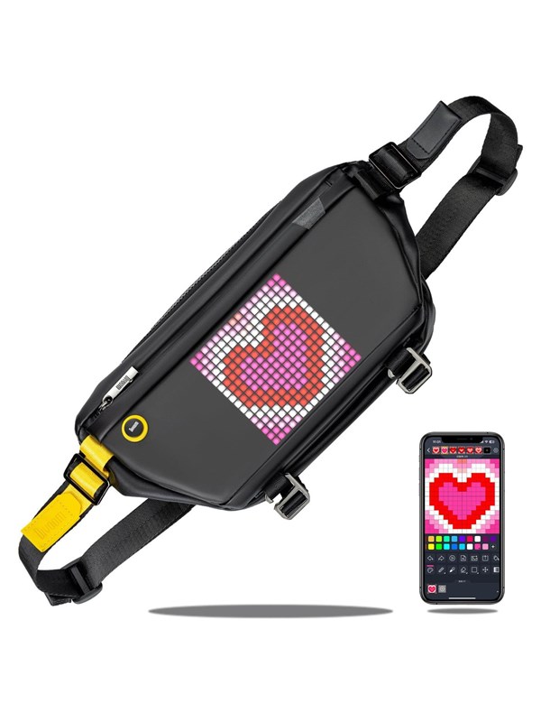 Divoom - Sling Bag Pixel Art LED Daypack - Väska