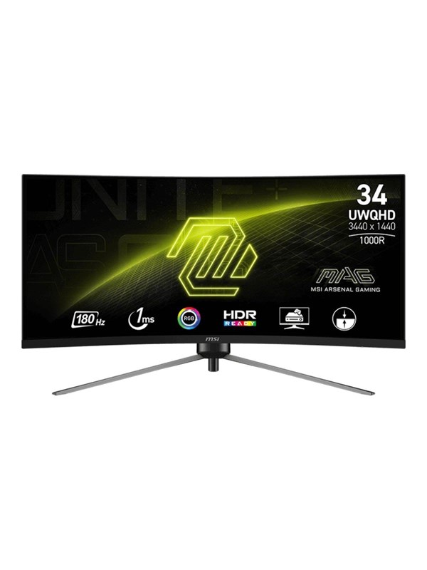34 " Msi Mag 345cqrde 3440x1440 180hz Va