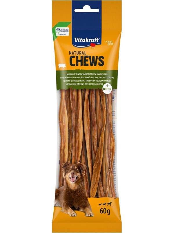 Vitakraft - CHEWS pig intestine dried for dogs 60g