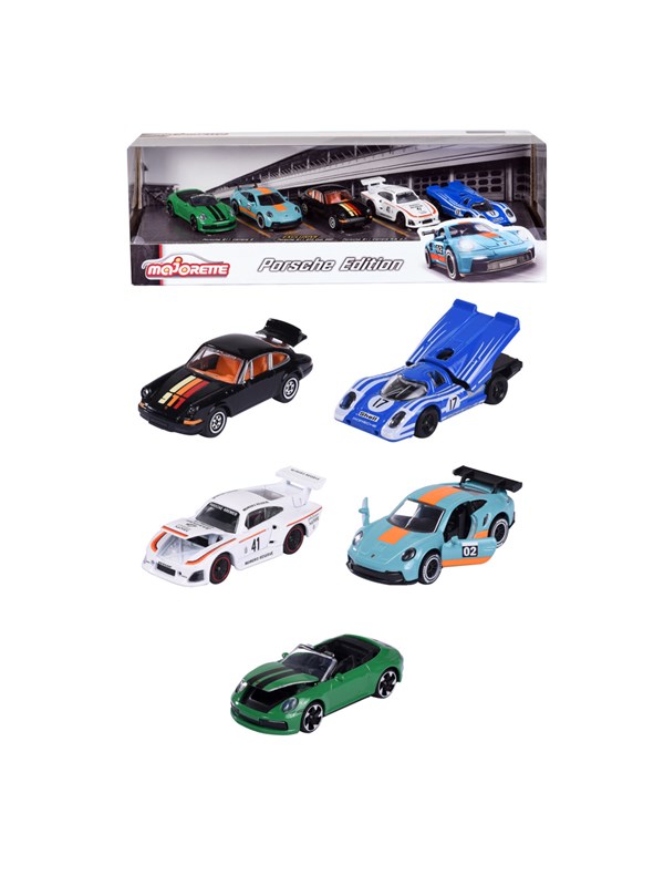 Alternativ bild 0 för Majorette Porsche Edition 5 Pieces Giftpack