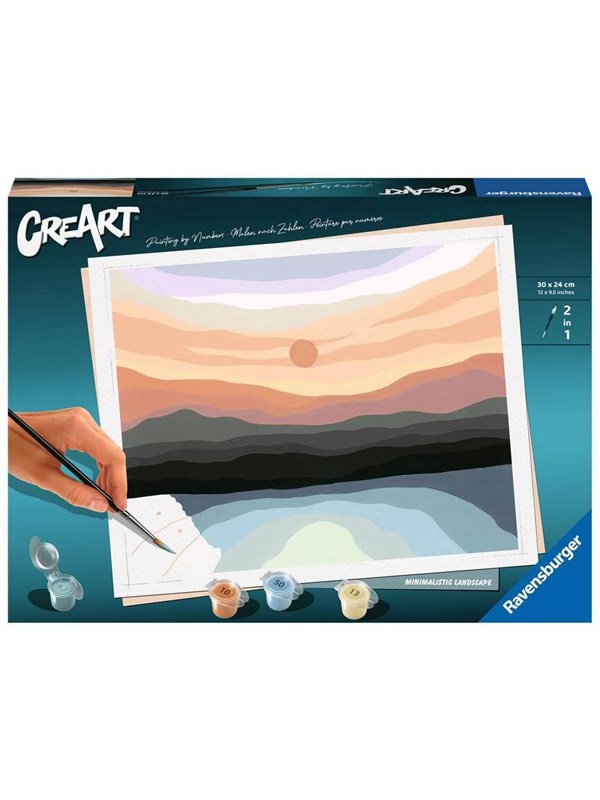 Ravensburger Creart Painting By Numbers Minimalist Landscape