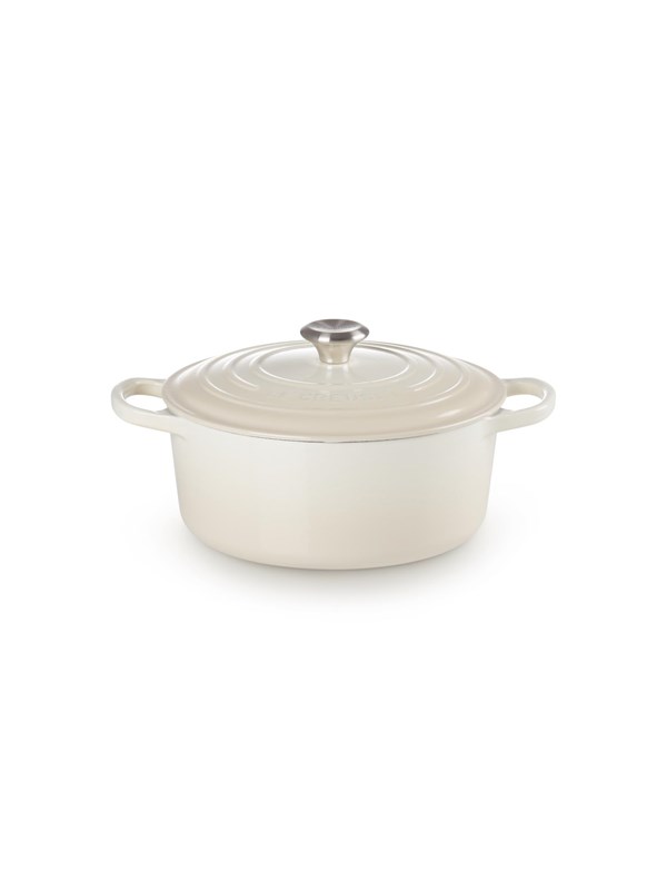Le Creuset Cocotte Round Evo 26cm - Meringue