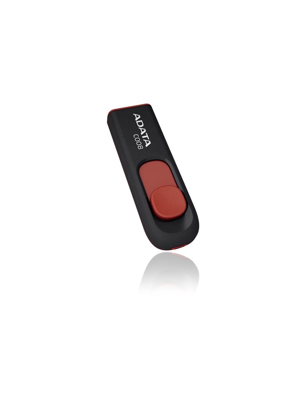 A-Data Classic Series C008 Capless - Svart - 64GB - USB-minne
