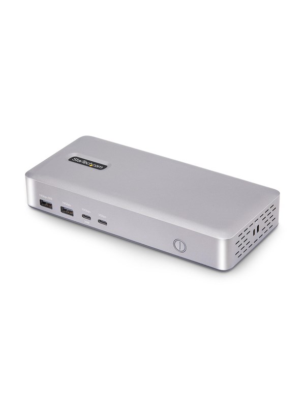 StarTech.com 155UE-USB4-DOCK Dual-Monitor USB4 Docking Station Dual 4K 120Hz or Single 8K 60Hz HDMI 100W Laptop Charging 2.5GbE USB-C