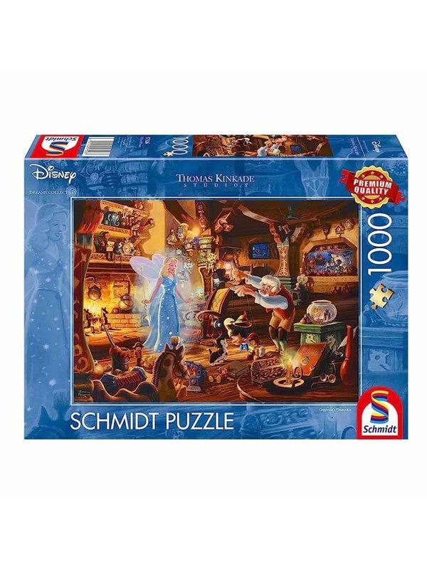 Schmidt Thomas Kinkade Disney Pinocchio Floor Puzzle 2D Pussel