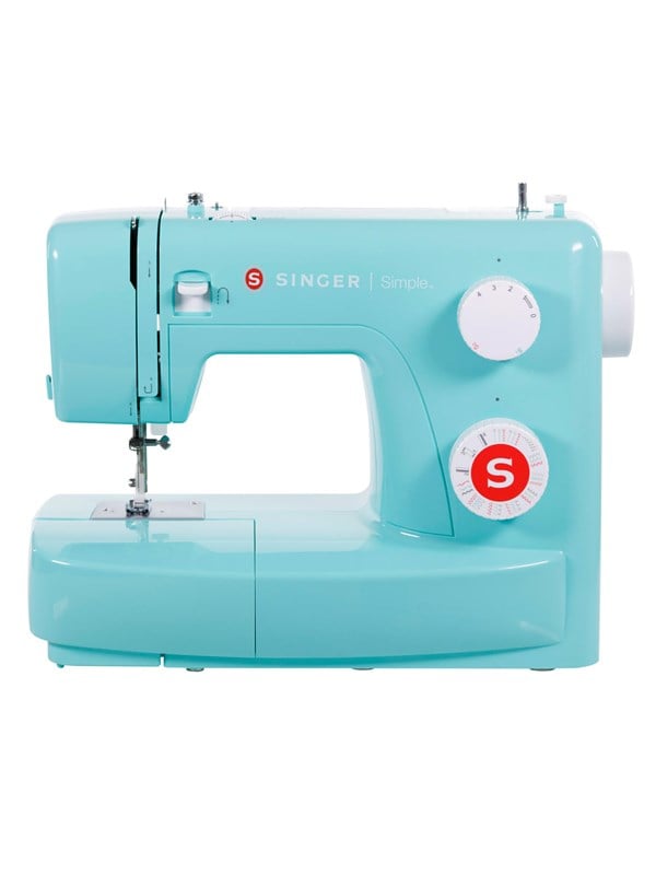 Produktfoto för Singer 3223G - Symaskin - 23 stygn - 1 fyrstegsknapphål - turkos