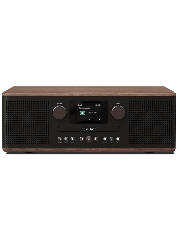 PURE Classic C-D6 - Black/Walnut