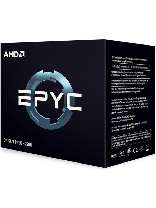 Amd Epyc 7313p Cpu 16 Karnor 3 Ghz Amd Sp3 Amd Boxed Utan Kylare