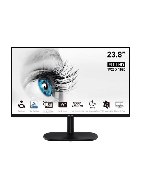 24 " Msi Pro Mp245vde Led Monitor Full Hd 1080p 23.8 "