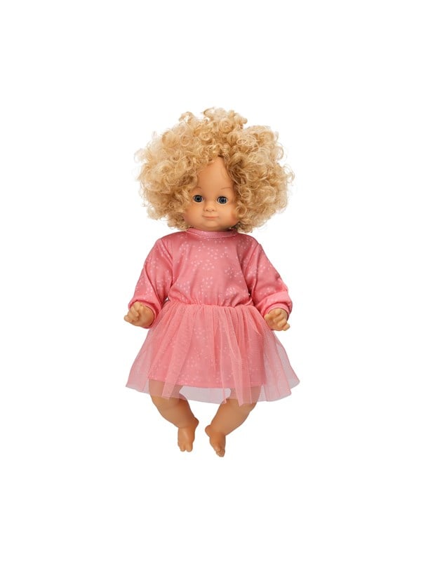 Produktfoto för Skrållan Lillan dukke blond hår 36 cm