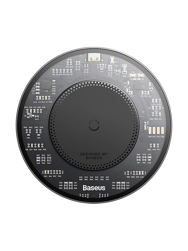 Alternativ bild 0 för Baseus Simple 2 wireless inductive charger 15W with USB-C to USB-C cable (black)