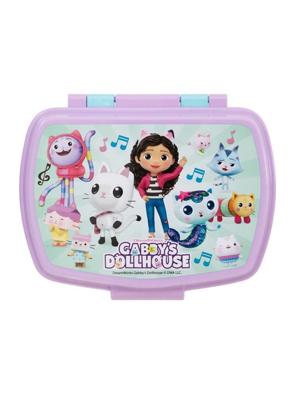STOR Lunch Box for Kids 21274 400 ml Gabby's Dollhouse (pink&amp;blue)
