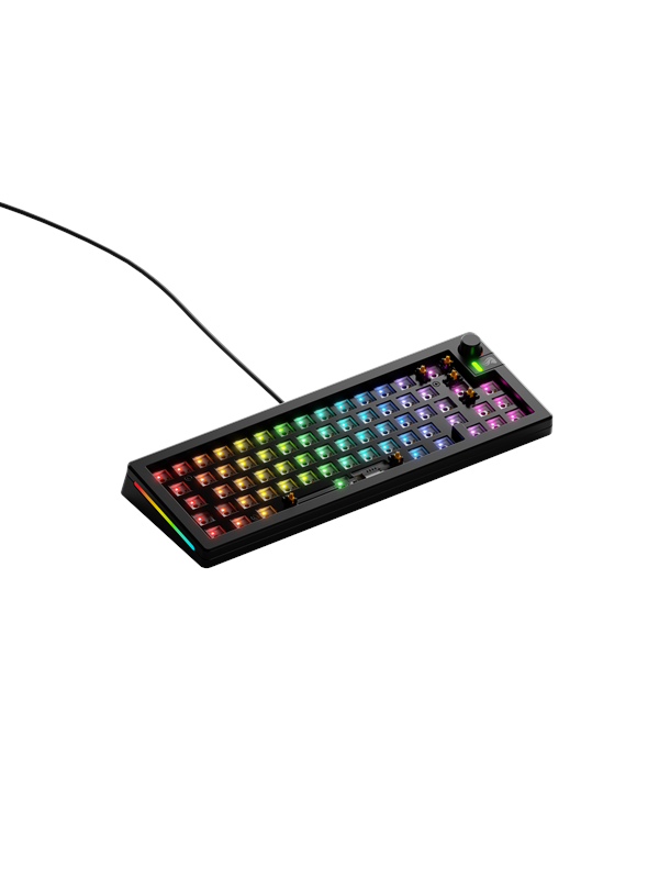 Glorious GMMK 3 65% - Barebone ISO - Gaming Keyboard - Utan numpad - Svart