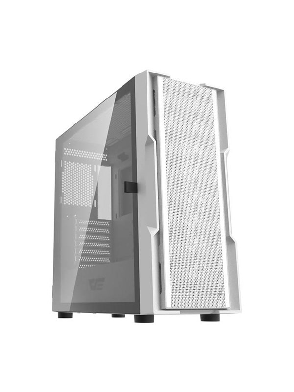 Darkflash Computer Case Dk431 4 Fans White Chassi Miditower Vit